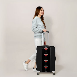 Manhattan Cocktail Bartender Alcohol Liquor Lovers Luggage