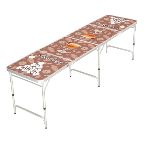 Manhattan Cocktail Beer Pong Table