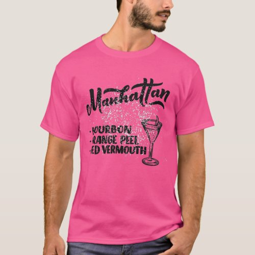 Manhattan Cocktail Gift T_Shirt