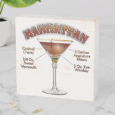 Engraved Espresso Martini Wooden Box Set