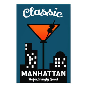 Manhattan Cocktail Wall Art