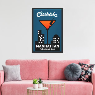 Manhattan Cocktail Wall Art