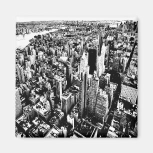 Manhattan designed magnet