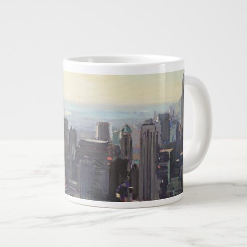 Manhattan from the Rockefeller Building 2012 Giant Coffee Mug