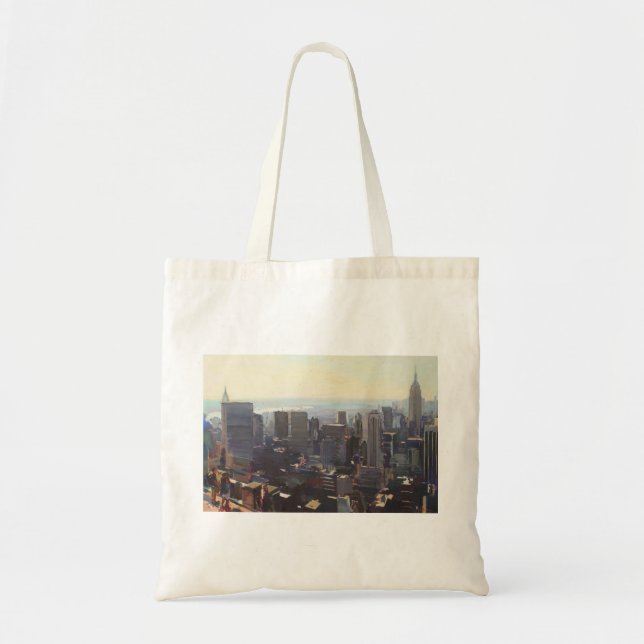 Manhattan from the Rockefeller Building 2012 Tote Bag (Front)