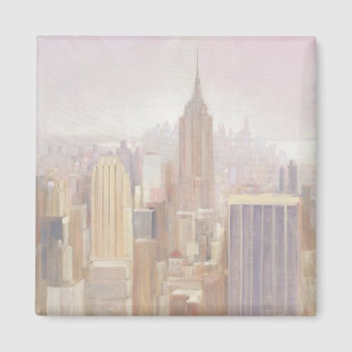 Manhattan in the Mist  New York City Magnet