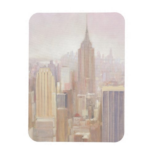 Manhattan in the Mist  New York City Magnet