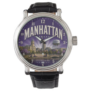 Manhattan Kansas Little Apple Watch