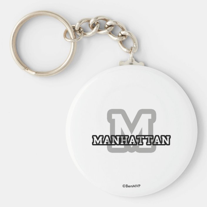 Manhattan Keychain