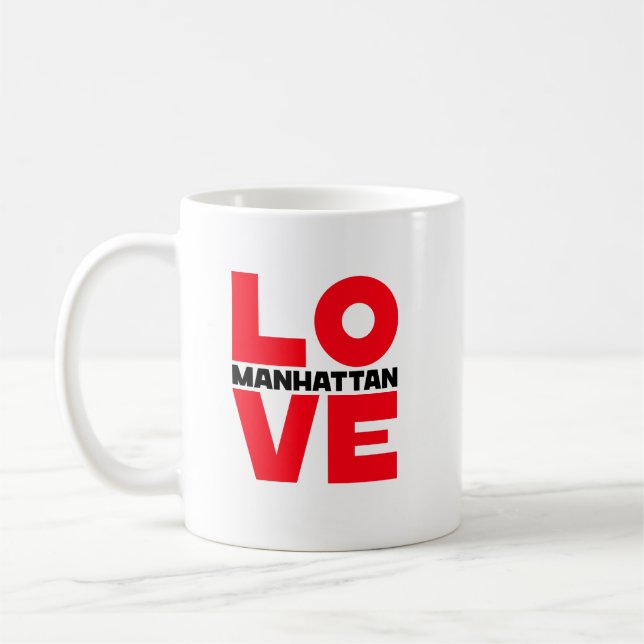 Manhattan Love Coffee Mug (Left)
