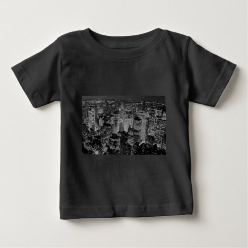 Manhattan New York City Baby T_Shirt