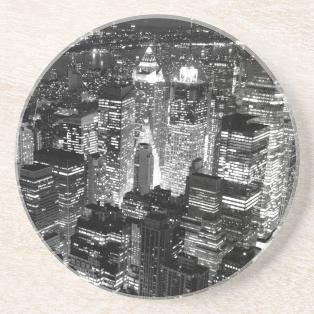 Manhattan New York City Drink Coaster (Front)