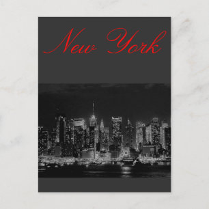 Manhattan New York City Postcard