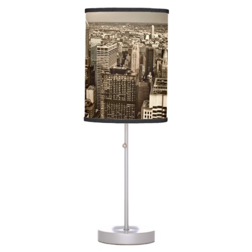 Manhattan New York City Table Lamp
