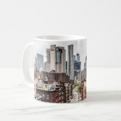 Manhattan New York cityscape photograph Coffee Mug