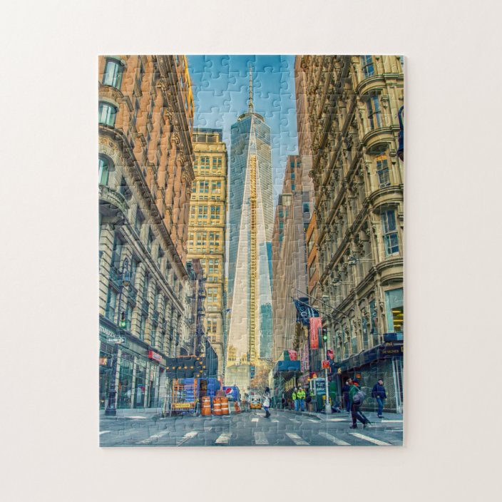 MANHATTAN NEW YORK JIGSAW PUZZLE | Zazzle.com