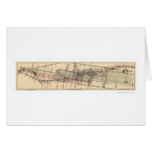 Manhattan New York Map 1906 (Front Horizontal)