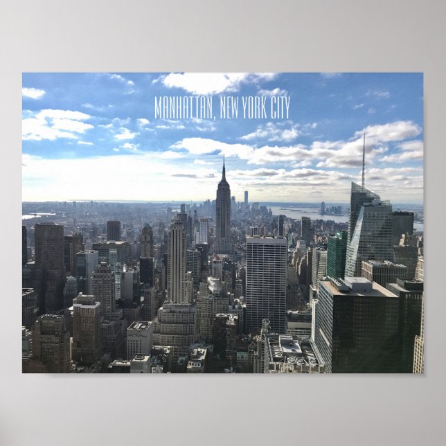 Manhattan New York Poster (Front)