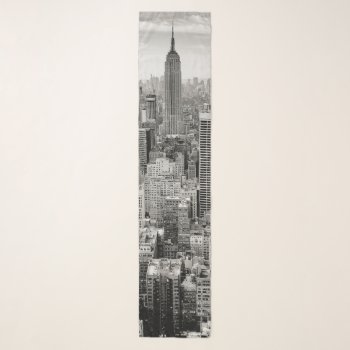 Manhattan  New York  Scarf by colorfulworld at Zazzle
