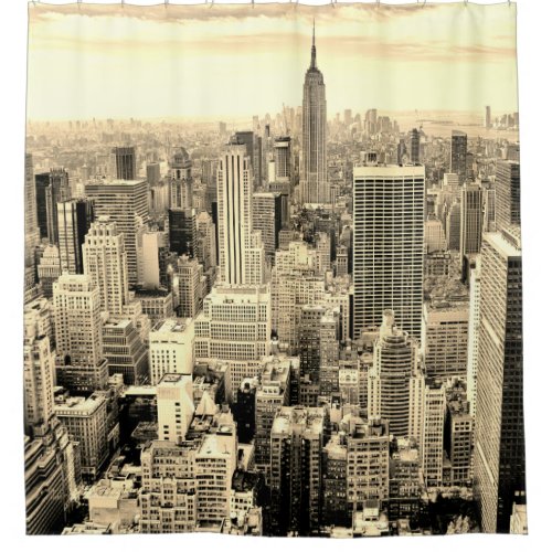 Manhattan New York Shower Curtain