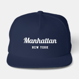 Manhattan New York Snap Back Hat