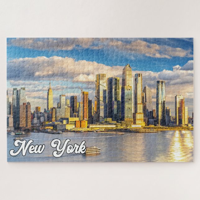 Manhattan, New York, USA Jigsaw Puzzle (Horizontal)