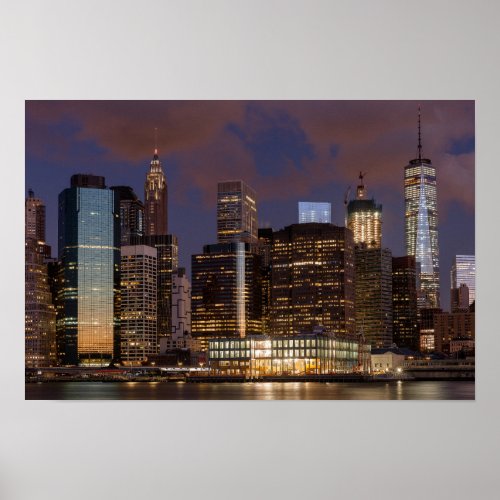 Manhattan New York USA Poster