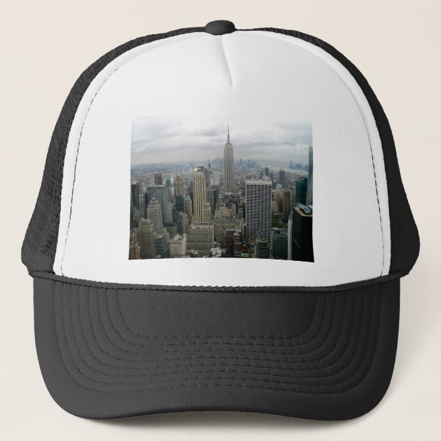 Manhattan, NYC Trucker Hat (Front)