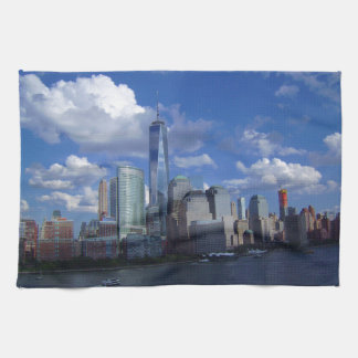 Manhattan NYC World Trade Center WTC Hudson River Towel