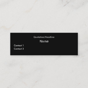 Manhattan Profile Card