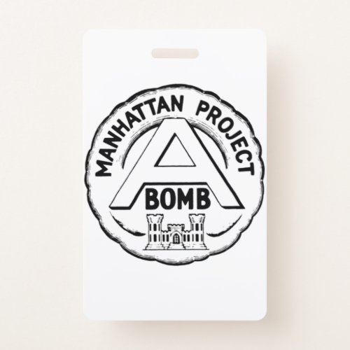 Manhattan Project Badge