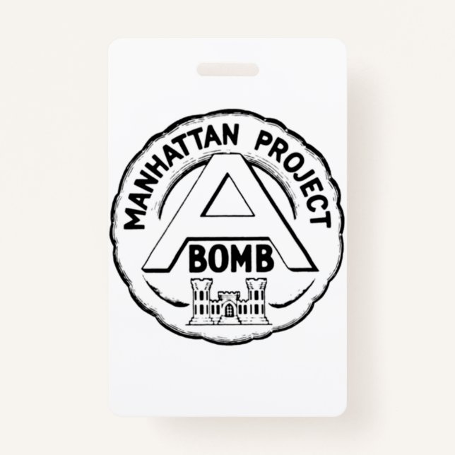 Manhattan Project Badge (Front)