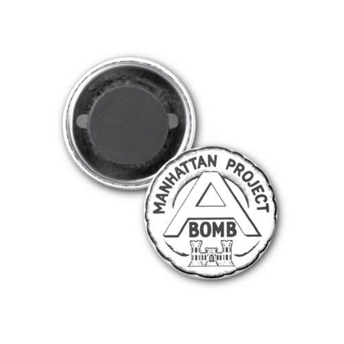 Manhattan Project Badge Magnet