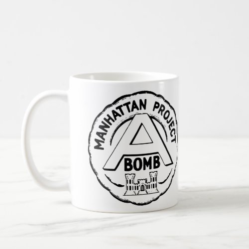 Manhattan Project Los Alamos Nuclear WW2 Coffee Mug