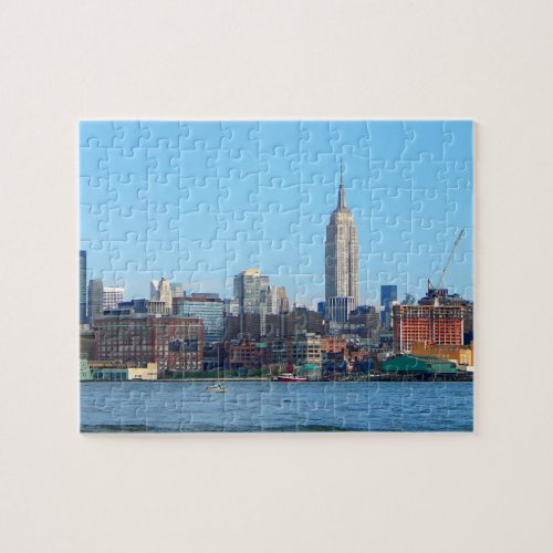 Manhattan Skyline as Seen From Hoboken NJ Jigsaw Puzzle