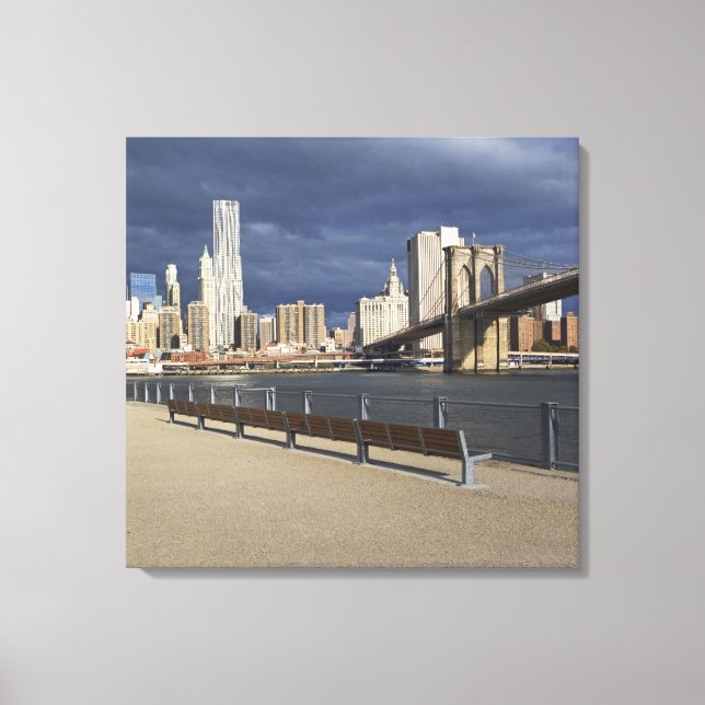 Manhattan skyline, New York City Canvas Print (Front)