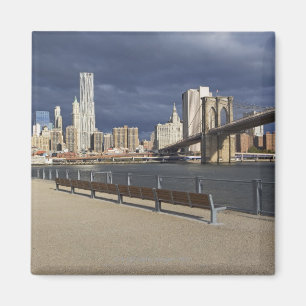 Manhattan skyline, New York City Magnet
