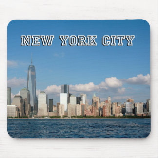 Manhattan Skyline New York City USA Mouse Pad