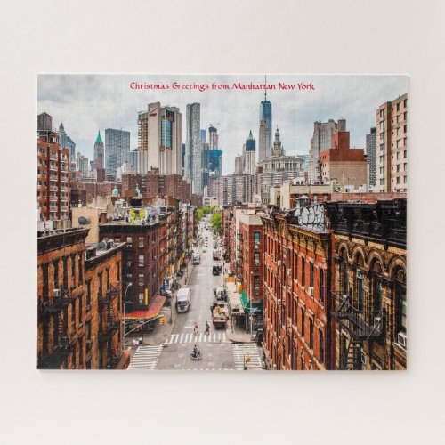 Manhattan Skyline New York Jigsaw Puzzle