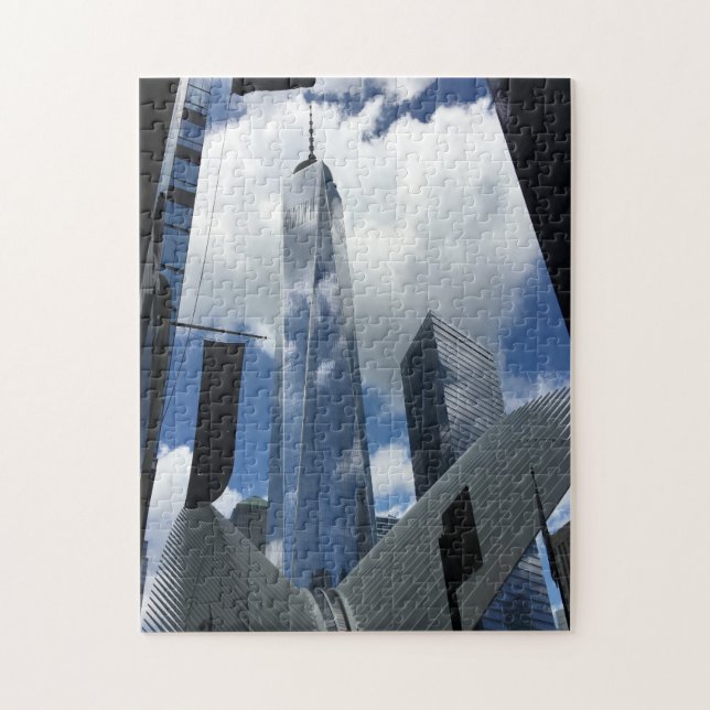 Manhattan Skyline New York. Jigsaw Puzzle (Vertical)