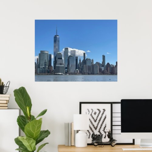 Manhattan Skyline Poster