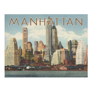 Large Penis Girth Vintage New York Postcard
