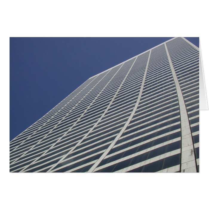 Manhattan Skyscraper Greeting Cards