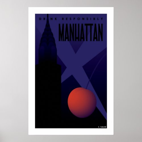 Manhattan Small Poster Poster