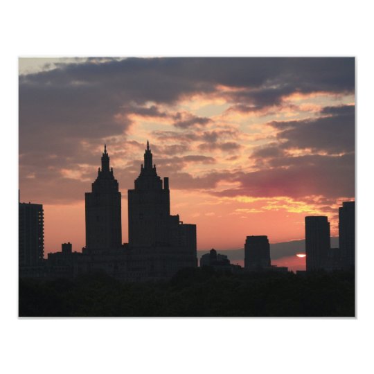 manhattan sunset card