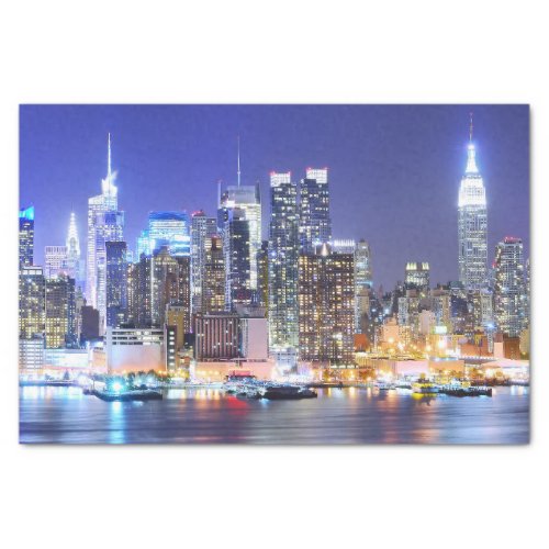 Manhattan Urban City Tissue Paper