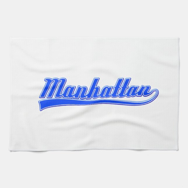 Manhattan With Swash Towel (Horizontal)