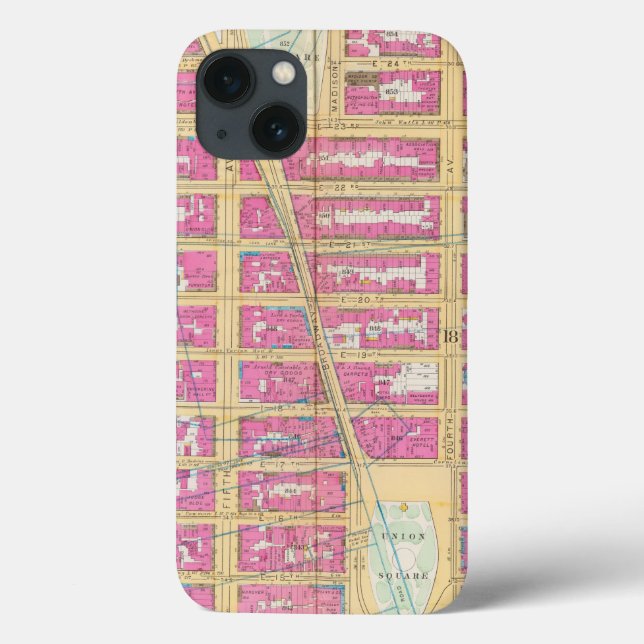 Manhatten, New York 12 Case-Mate iPhone Case (Back)