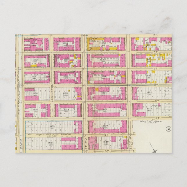 Manhatten, New York 16 Postcard (Front)