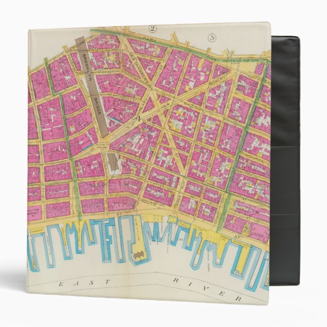 Manhatten, New York 21 Binder (Front/Inside)